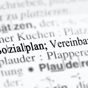 Sozialplan (Duden)